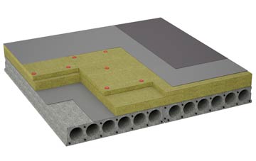 considerations of Tipps End flat roofing insulation
