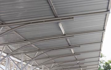 installing Tipps End metal roofing